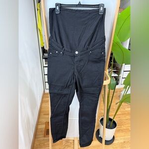 H&M Black Skinny High-Rib Maternity pants